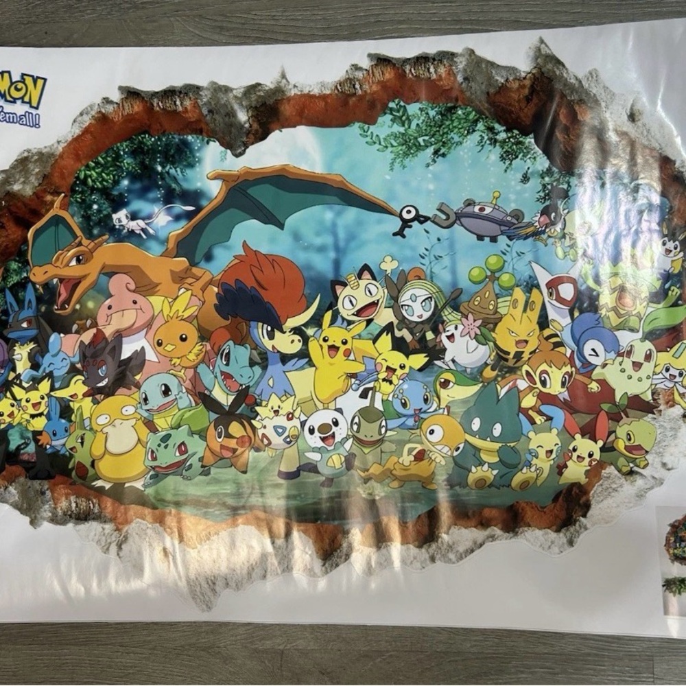 2 Pikachu And Friends Sticker Wall Art - Picture 4 of 7